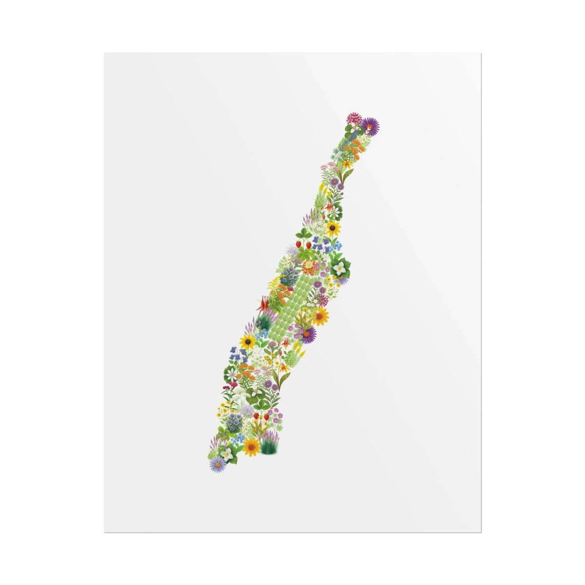Manhattan Wildflower Map