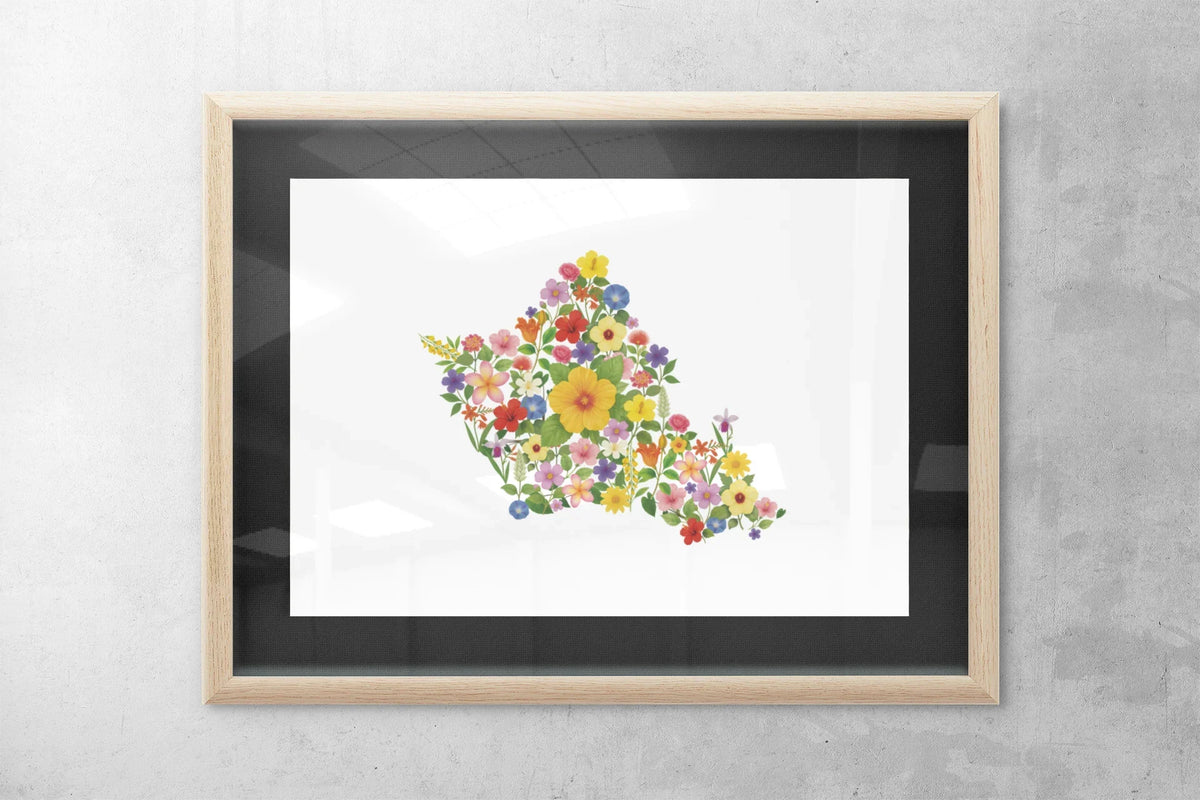 Oahu Wildflower Map