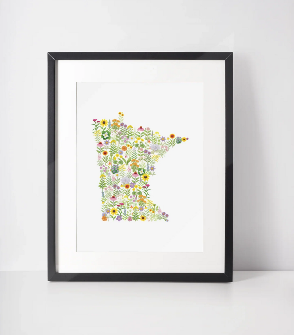 Minnesota Wildflower Map