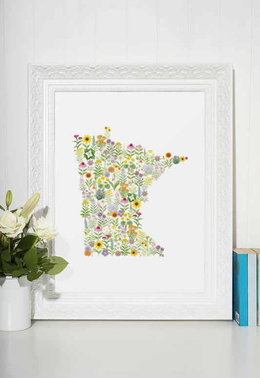 Minnesota Wildflower Map