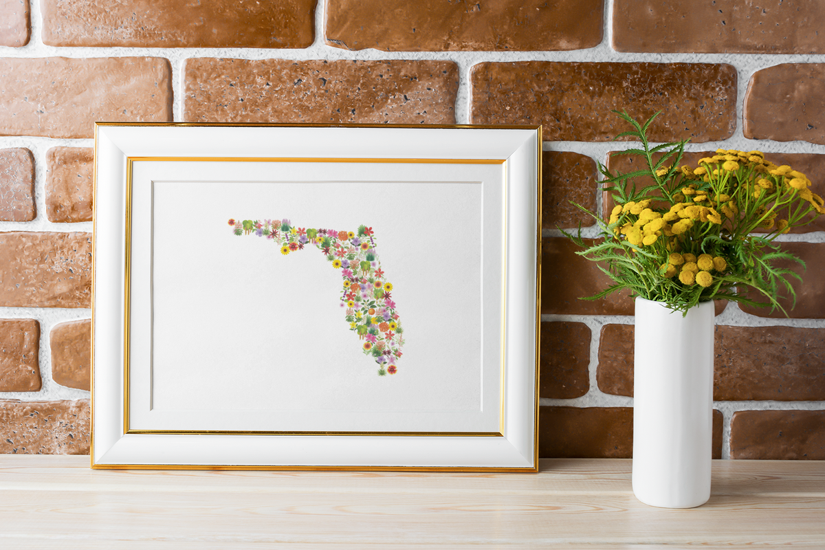 Florida Wildflower Map