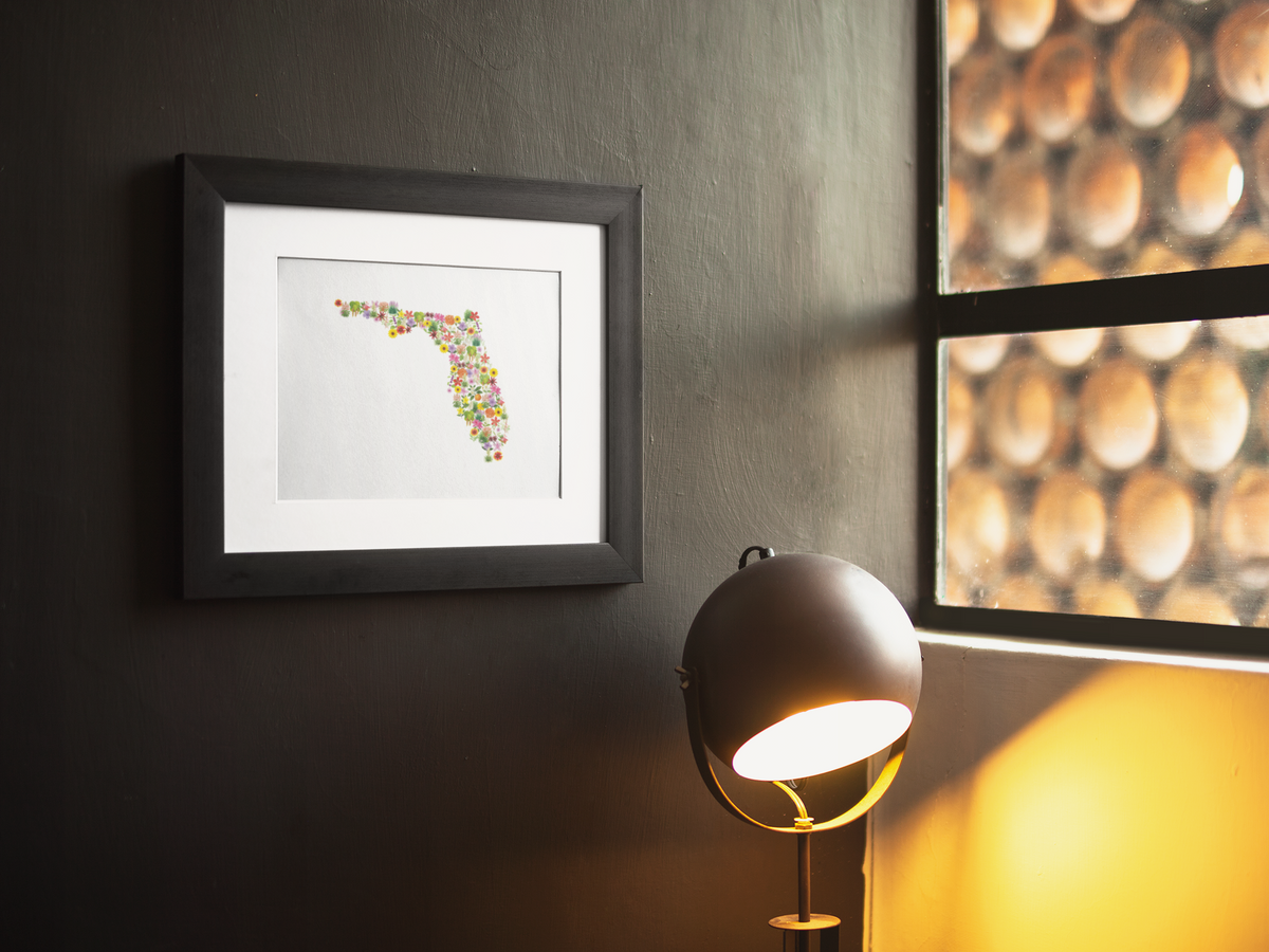Florida Wildflower Map